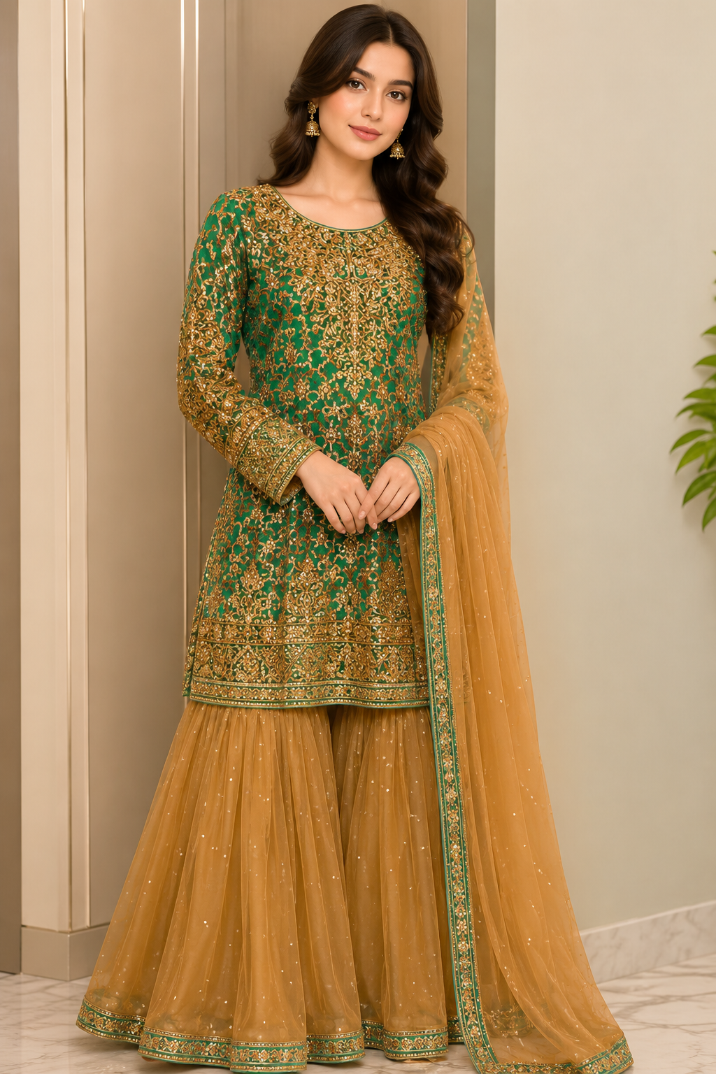 Partywear  beautiful dress by Shaposh