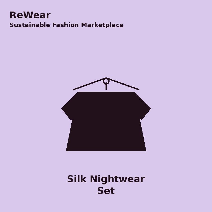 Silk Nightwear Set
